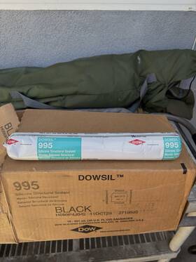 H050p4j042 Dowsil 995 Silicone Structural Sealant Black Mpn Exp 11oct26