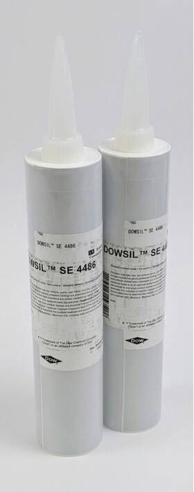 Se-4486 Dowsil Se 4486 Thermally Conductive Silicone Adhesive Sealant Dow 1.9lb Set Of 2