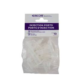 Dricore 626539800043 Concrete Repair Injection Ports 10 Pack Extra To Inject Structural Ep