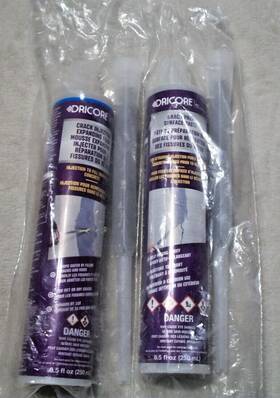 Fg20117 Dricore 2x Injs Concrete Repair Crack Prep Highstrength Moisture-tolerant Epoxy