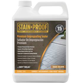 Dry-treat 884949000174 Stain Proof Premium Impregnating Sealer - 1 Quart Protects Against Stains W