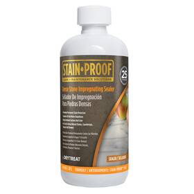 Dry-treat 884949000600 Stain Proof Dense Stone Impregnating Sealer - 1 Pint Protects Against Water