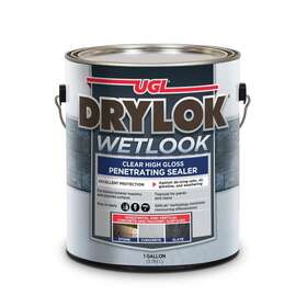 Drylok 445035031019 Wetlook 1 Gal. Clear High Gloss Penetrating Concrete Sealer