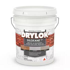 Drylok 445039371395 Siloxane 7 5 Gal. Clear Invisible Exterior Concrete Waterproofer/sealer For Bric