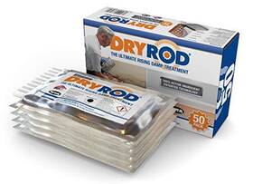 Dryrod 060132765357 Damp Proofing Rods - Next Generation Rising Treatment 50 Pack