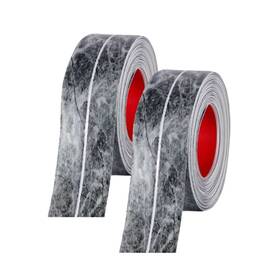 Ds0424 Dstorelhp 2pc Caulk Strip Tape Waterproof 1.5 Inch X 10.5ft Self Adhesive Dec