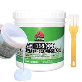 Dszhsnj 717206986921 35 Oz 1kg Liquid Sealant Invisible Waterproof Agent Transparent Repairing Lea