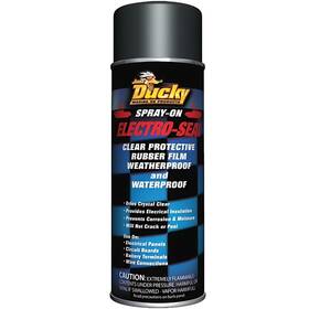 D-1005 Ducky Products Electro-seal Electrical Water Proofing Spray On Clear Protective Rubber Fil
