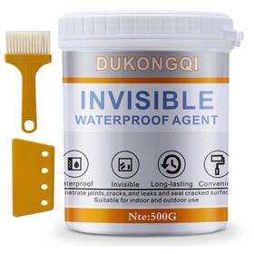 500g-fsj-ok Dukongqi Invisible Waterproof Agent Transparent White Sealant 17oz