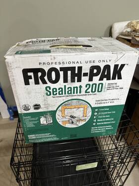 12031949 Dupont Low Gwp Froth-pak 200 Spray Foam Sealant Kit Dow