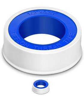 Duppcos 614162682952 10 Pk - Teflon Tape 1/2inch W 520inches L Plumbers Sealant