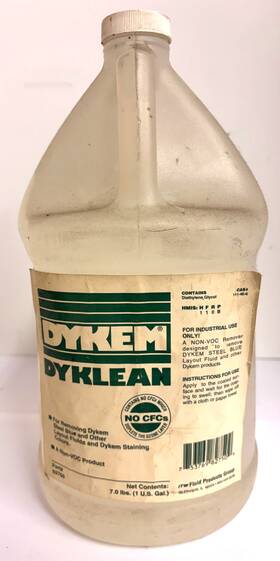 82750 Dykem Cling Surface Dyklean Non-voc Remover For Layout Fluids