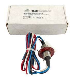 6dr500x004d-14g Dyna-flo New Feed Through Electrical Connection