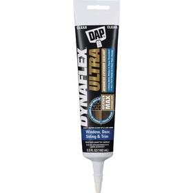 7079818207 Dynaflex Ultra Dap 5.5 Oz. Clear Advanced Exterior Sealant For Window Door &