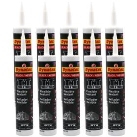 Dynatex 025964493903 Truck N Trailer Black Sealant 10.1 Oz - Flexible All-weather 10-pack