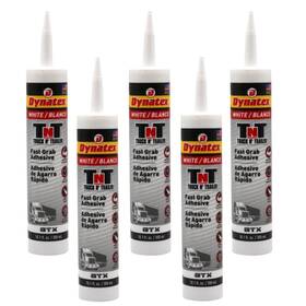 Dynatex 025964493996 Truck N Trailer White Sealant 10.1 Oz - Flexible All-weather 5-pack