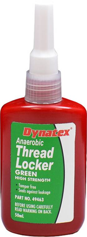143458 Dynatex 49463 Green High Strength Threadlocker - Wicking Grade 50ml