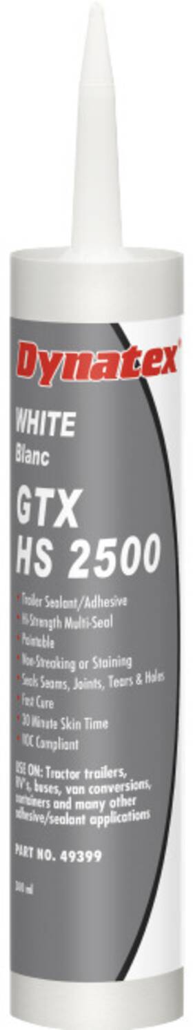 145764 Dynatex 49399 Gtx Hs 2500 Sealant - White 300ml Cartridge