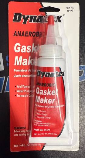 143463 Dynatex 49477 / Red Anaerobic Gasket Maker - High Strength 50ml Tube
