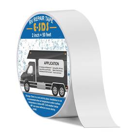 E-sds 445023880810 Waterproof Rv Roof Tape 2in X 50ft Uv And Weather-resistant Sealant