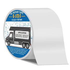 E-sds 6in 50ft Rv Roof Tape Waterproof And Weather-resistant Sealant R