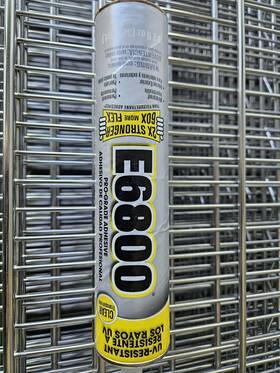 E6800 445031683656 10.2 Fl. Oz. Clear Uv Resistant Cartridge Adhesive 12-pack