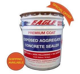 31211700 Eagle 5 Gal. Brown Wet Look Solvent-based Low Voc Aggregate Concrete Sealer