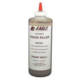Eagle 445035133102 1 Quart 07 Bottle Crack Filler Brown Exposed Aggregate Concrete Damage Repair