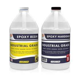 East Coast Resin 313052255251 Industrial Grade 1 Epoxy Gallon Kit Easy To Use Super Strong Gloss