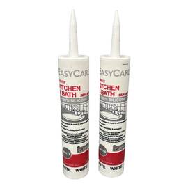 07641 Easy Care Easycare Interior Kitchen And Bath Acrylic Latex Silicone White Lot Of 12 New