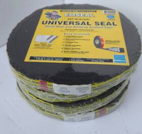 Emseal 871460000202 Lot 4 Universal Seal 1 Inch X 12 Ft. Impregnated Expanding Open-cell Fo