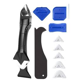 E007 Emstar 3 In-1 Caulk Tool For Removal And Application Silicone Caulking Tools
