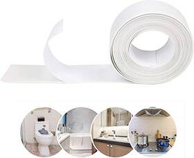 Jzz-us-mftiao02 Estink Bath Wall Sealing Strip Waterproof Self-adhesive Kitchen Caulk Tape Bathroom