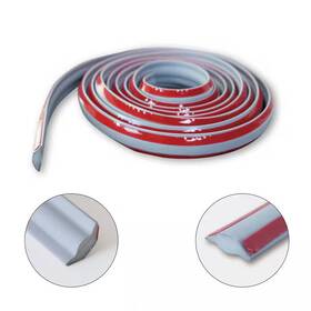 Everbilt 711181772326 3/4 Inch X 10 Ft. Gray Pvc Inside Corner Self-adhesive Flexible Caulk And Trim Mo