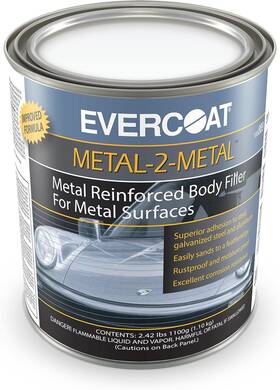 100889 Evercoat Metal-2-metal Aluminum Reinforced Highly Adhesive Filler For Metal Surf