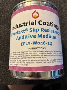 Efly-wo46-1q Everlast Epoxy Slip Resistance Additive Medium 32 Oz