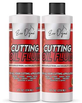Evo Dyne 741813585543 2-pack Cutting Oil Fluid 8oz Made In Usa - Multipurpose