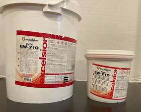 Ew-710 Excelsior Gex710 Epoxy Wet-set Adhesive Vinyl 118oz Total A B Flooring