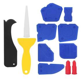 Fafeicy72dt51b8ey Fafeicy 12pcs/set Caulk Tool Kit Silicone Sealant Finishing Plastic Spre