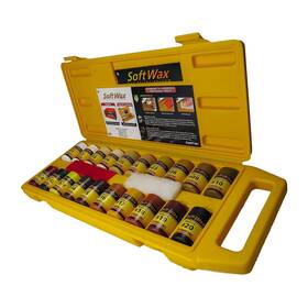 Fastcap 663807981004 Softwax Kit Includes 20 Colors Waxwedge Buffing Pad And Case