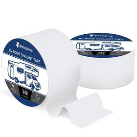 Tape-4in Felizshop Rv Sealant Tape Roof White 4 Inch X 50 Feet Repair Uv