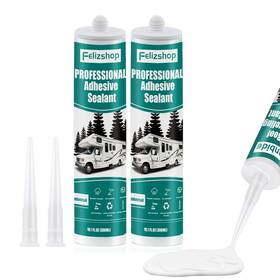 Zcx-2-sealant Felizshop Rv Sealant Roof Lap For Roofs Caulking Wh