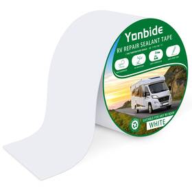 Zcx-4in-1-rv Felizshop Rv Roof Tape Sealant White 4 Inch X 50ft Weatherproof Uv-resistant Roofi