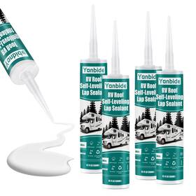 Zcx-sealant-4 Felizshop Rv Silicone Sealant Roof Self-leveling Lap Caulk Wh