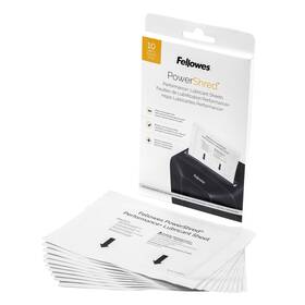 Fellowes 4015501 Powershred Performance Paper Shredder Lubricant Sheets With White