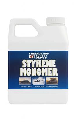 Fiberglass Supply Depot Inc 711181497502 Inc. Styrene Monomer Thinner For Gelcoat And