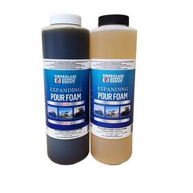 Poly6lbgk Fiberglass Supply Depot 6 Lb Density Expanding Pour Foam 2 Part Polyurethane Closed Cell Liquid Fo