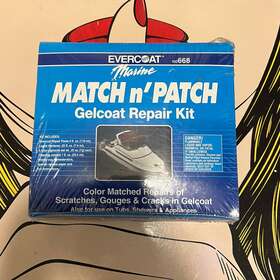 100668 Fibre Glass Evercoat Co 023289006686 Match Nftpatch Gelcoat Repair Kit 4 Oz. Brand New