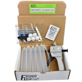 Flcg1111 Finish Line Caulk Precision 55 Ml Dripless Syringe-style And Sealant Applicator Empty S