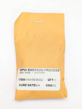 1k416535032 Fisher Rosemount Emerson Seat Ring 3/16 Port